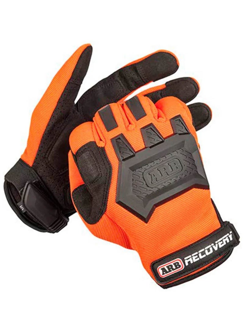 ARB Premium Recovery XL Protective Gloves Adjustable Wrist Strap 1 Size Fits Most - Image 1